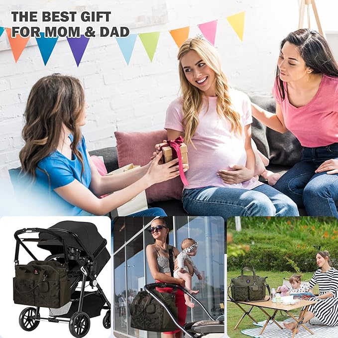 Diaper Bag Tote: Large Tote Baby Bag Boy Diaper Bag Stylish Girl Diaper Bag,Shoulder Mommy Bag