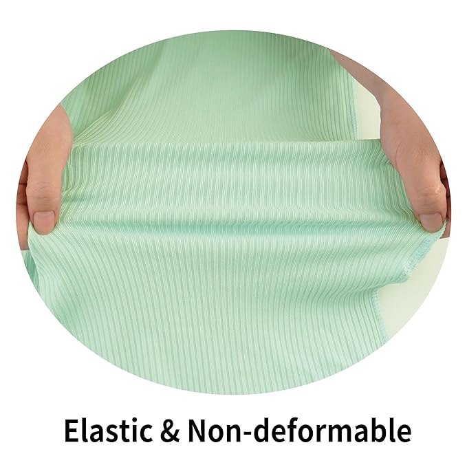 Viviland Jersey Swaddle Blanket, Ultra Soft Stretchy Receiving Blanket, Newborn Swaddle Wrap for Boys & Girls, 40 x 30 inches, 2 Pcs