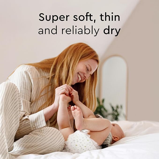 LILLYDOO Baby Diapers - Size 5 (24-35 lbs), Monthly Supply (132 Count), Leak Protection, Skin-Friendly, Ultrasoft, Perfume- & Chlorine-Free, Hypoallergenic, Dermatologist Tested, Oeko-TEX®