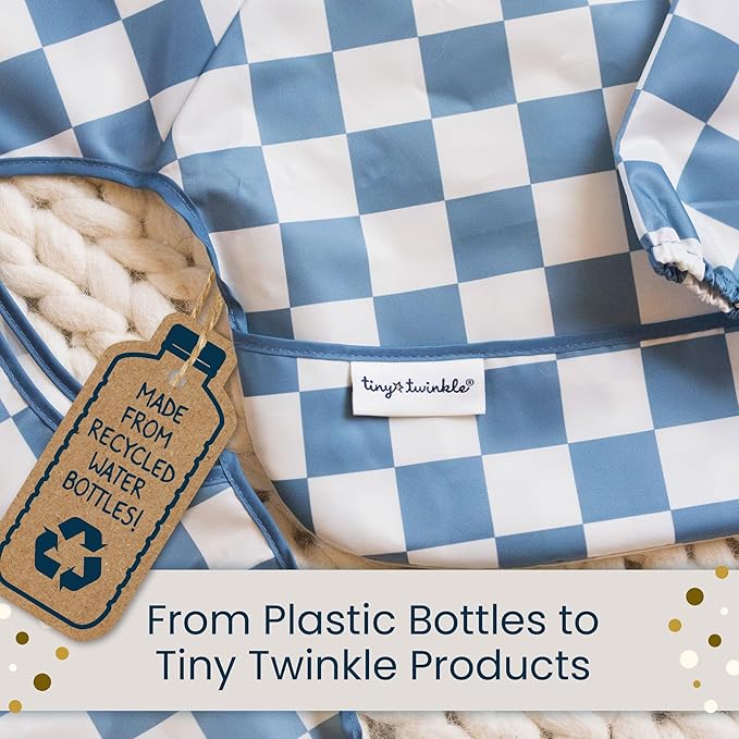 Tiny Twinkle Mess-Proof Travel Bags | TSA Airline Compliant, Zipper Closure, Clear Front Pouch, Diaper Bag Packing, Toiletry or Makeup Cosmetics Organizer