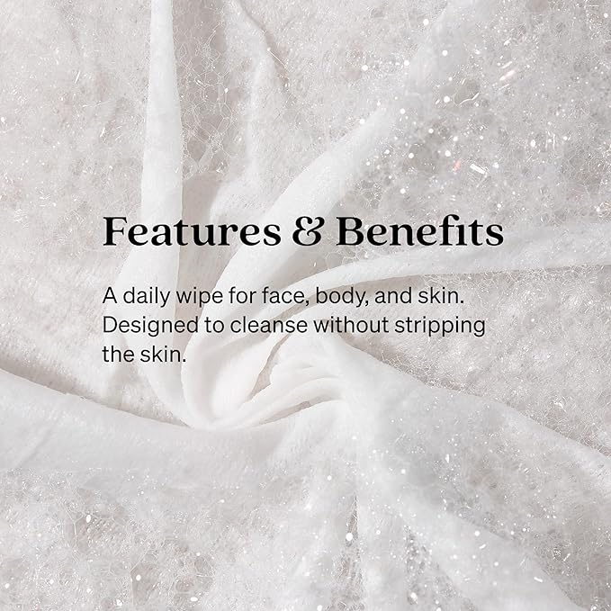 Loved01 Soothing Cleansing Wipes, Cleansing Makeup Remover Wipes for Sensitive Skin with Serum-Like Finish, Lavender Scent, 3-Pack (24 Wipes each)