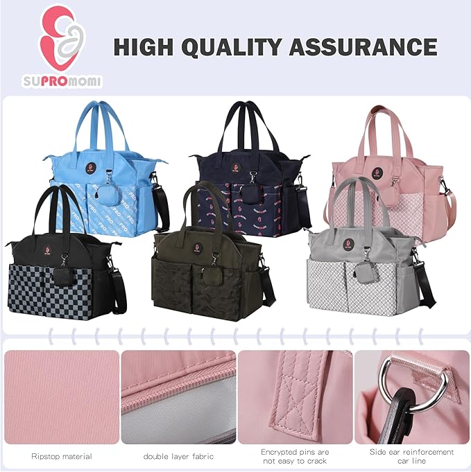 Diaper Bag Tote: Large Tote Baby Bag Boy Diaper Bag Stylish Girl Diaper Bag,Shoulder Mommy Bag