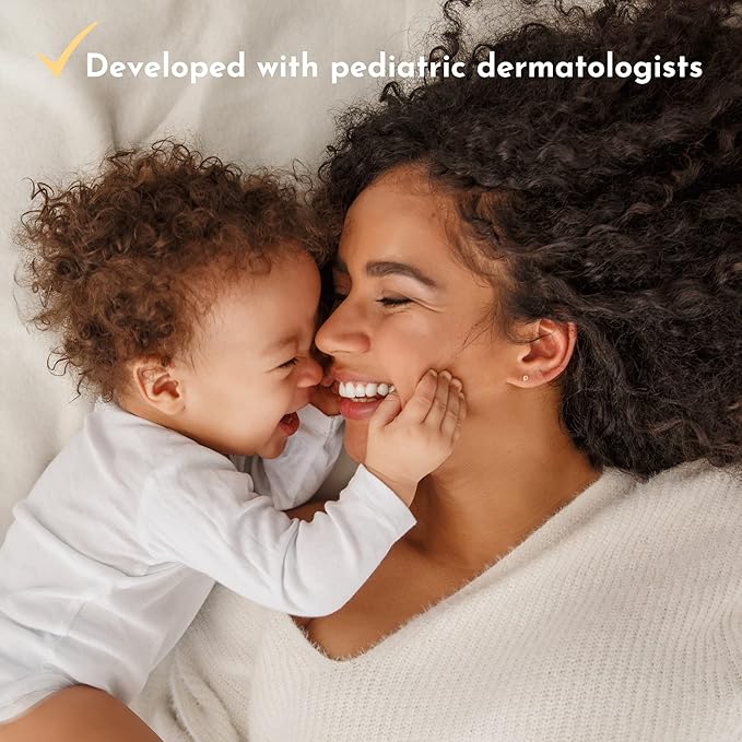 Daily Moisturizing Cream for Babies – Naturally Moisturized with Chamomile for your baby’s Delicate Skin Infused with Soothing Jojoba oil and Aloe Vera to Soothe Sensitive Skin