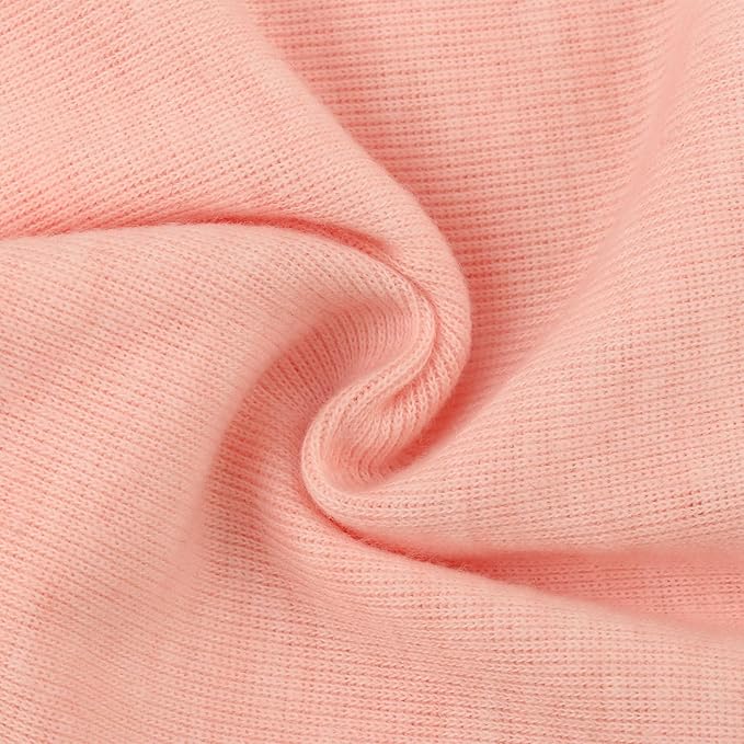 BQUBO Newborn Girls Hats Baby Hat and Mittens Set Infant Caps Bow Hospital Beanie with No Scratch Mittens for Baby Boys Girls