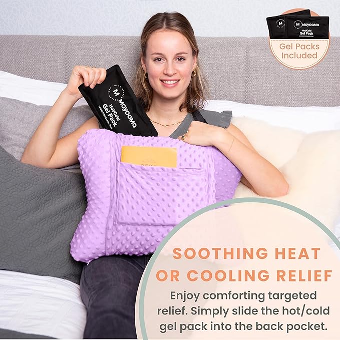 MOYOAMA Hysterectomy Pillow Post Surgery for Hysterectomy Recovery Must Haves- Surgery Pillow for Abdomen, Abdominal and C Section Recovery Supplies, Tummy Tuck and Abdominal Surgery Gifts