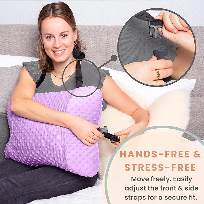 MOYOAMA Hysterectomy Pillow Post Surgery for Hysterectomy Recovery Must Haves- Surgery Pillow for Abdomen, Abdominal and C Section Recovery Supplies, Tummy Tuck and Abdominal Surgery Gifts