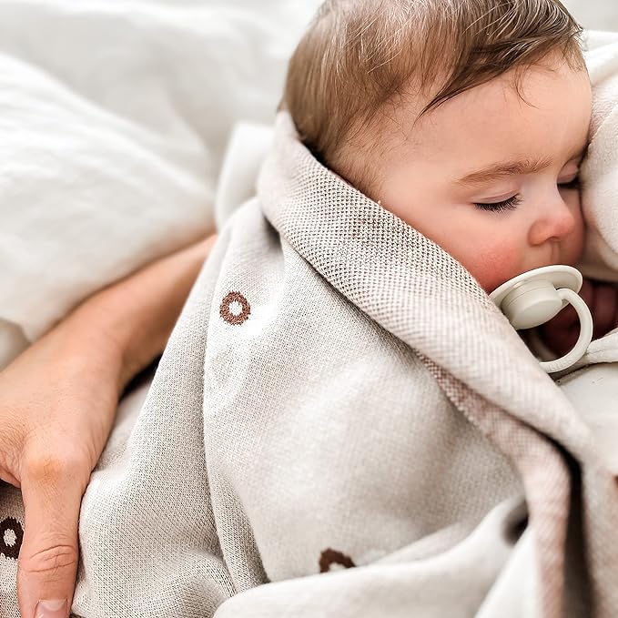 Baby Blanket for Boys 100% Cotton Buttery Soft Cozy Receiving Swaddle Stroller Blanket for Shower Gift Registry for Newborns, Infants, Toddlers (Cars - Baby Blue)