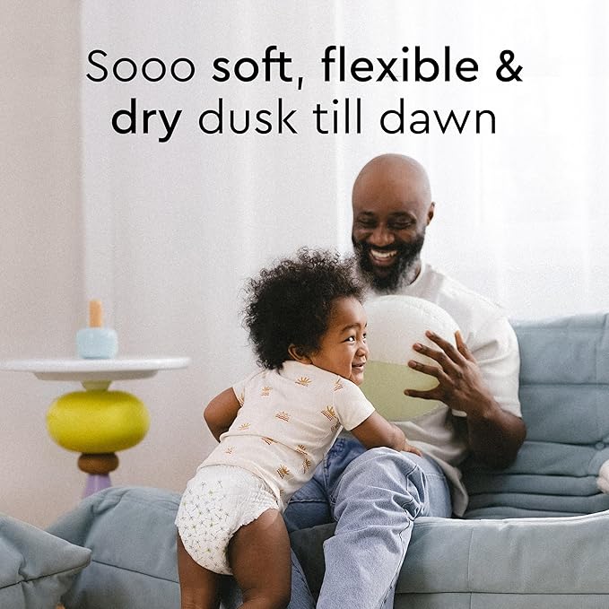 Diaper Pants Toddlers - Size 6 (29+ lbs), Half-Monthly Supply (114 Count), Skin-Friendly, Ultrasoft, Chlorine-Free, Snug Fit & Absorbent Pull On Diapers