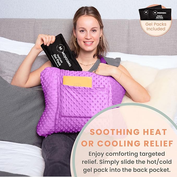 MOYOAMA Hysterectomy Pillow Post Surgery for Hysterectomy Recovery Must Haves- Surgery Pillow for Abdomen, Abdominal and C Section Recovery Supplies, Tummy Tuck and Abdominal Surgery Gifts