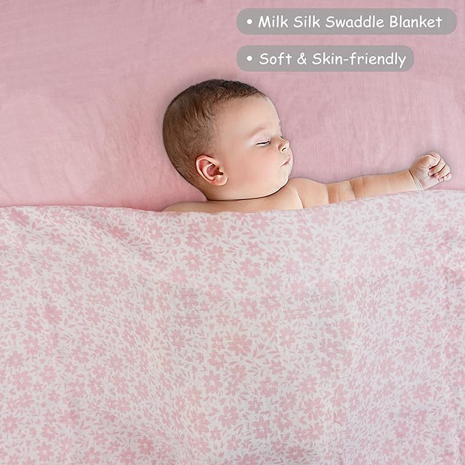 Softan 2 Pack Muslin Swaddle Blankets for Newborn, 36 x 40 inches Muslin Baby Receiving Blankets for Boys and Girls，Baby Newborn Gifts