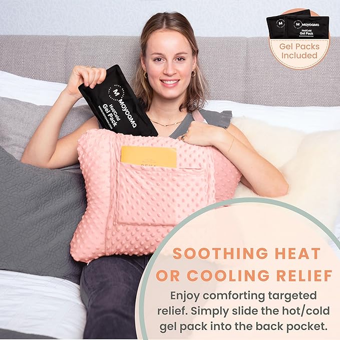 MOYOAMA Hysterectomy Pillow Post Surgery for Hysterectomy Recovery Must Haves- Surgery Pillow for Abdomen, Abdominal and C Section Recovery Supplies, Tummy Tuck and Abdominal Surgery Gifts