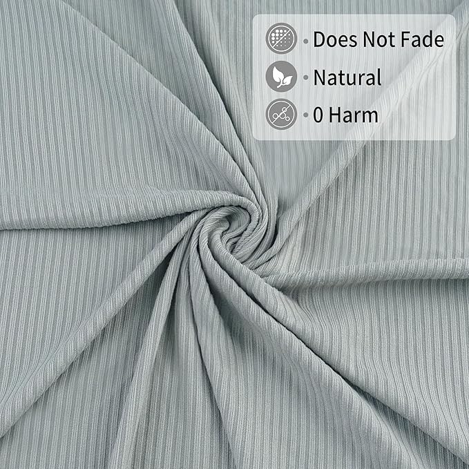 Viviland Jersey Swaddle Blanket, Ultra Soft Stretchy Receiving Blanket, Newborn Swaddle Wrap for Boys & Girls, 40 x 30 inches, 2 Pcs