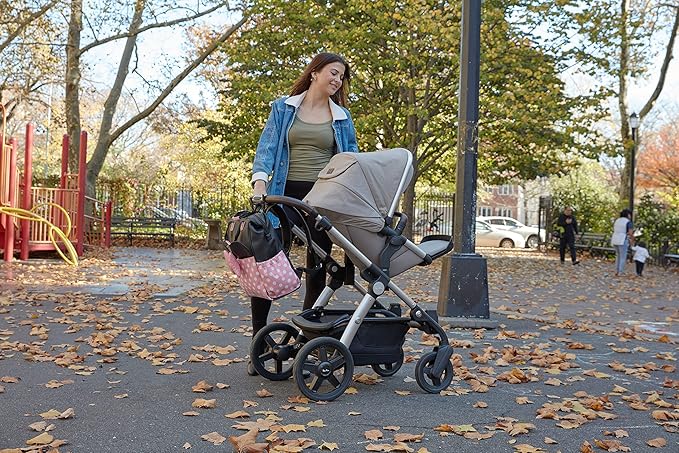 Disney Cudlie Diaper Bag Backpack for Moms | Large Spacious Diaper Bag for Baby Boys and Girls | 16-Inches High Multi-Function Backpack with Cute Characters