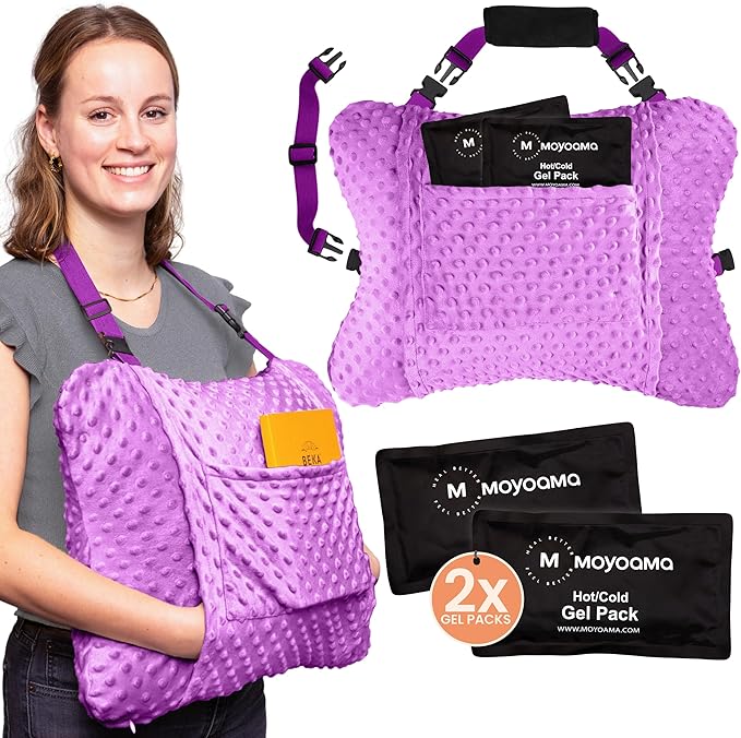 MOYOAMA Hysterectomy Pillow Post Surgery for Hysterectomy Recovery Must Haves- Surgery Pillow for Abdomen, Abdominal and C Section Recovery Supplies, Tummy Tuck and Abdominal Surgery Gifts