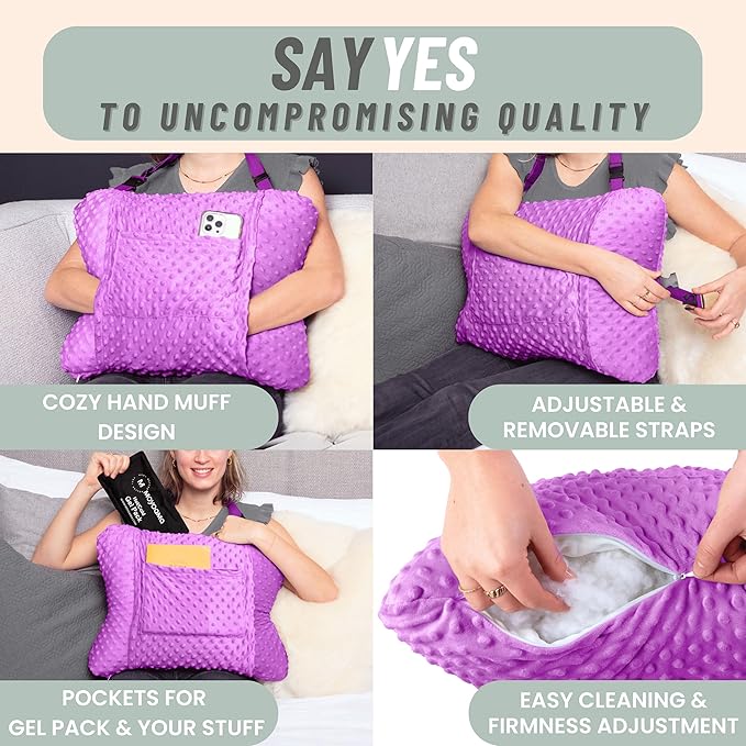 MOYOAMA Hysterectomy Pillow Post Surgery for Hysterectomy Recovery Must Haves- Surgery Pillow for Abdomen, Abdominal and C Section Recovery Supplies, Tummy Tuck and Abdominal Surgery Gifts