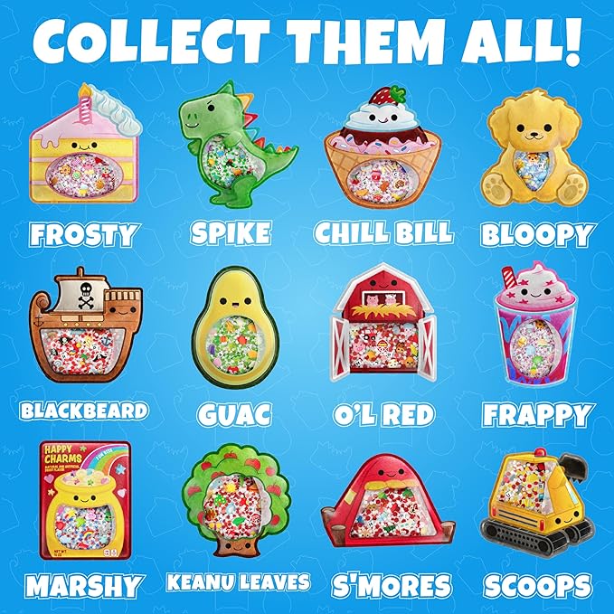 BIZYBOO - The Original Seek & Find Plush - Hidden Object Search Problem Solving Educational Matching Game for Kids 2 and Up (Scoops)