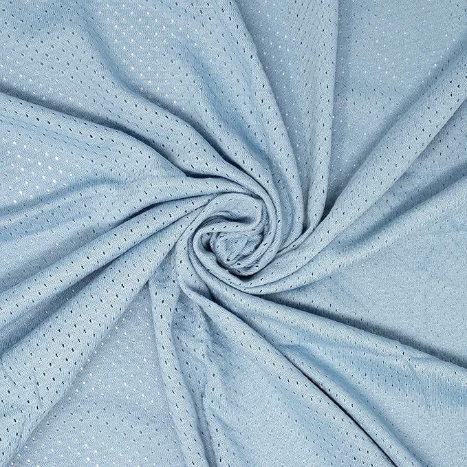 Woombie Organic Cotton Airwrap Baby Swaddling Blanket Set - Lightweight, Multi-Use Receiving Blankets - Set of 3, 44 x 44 inches - Blues